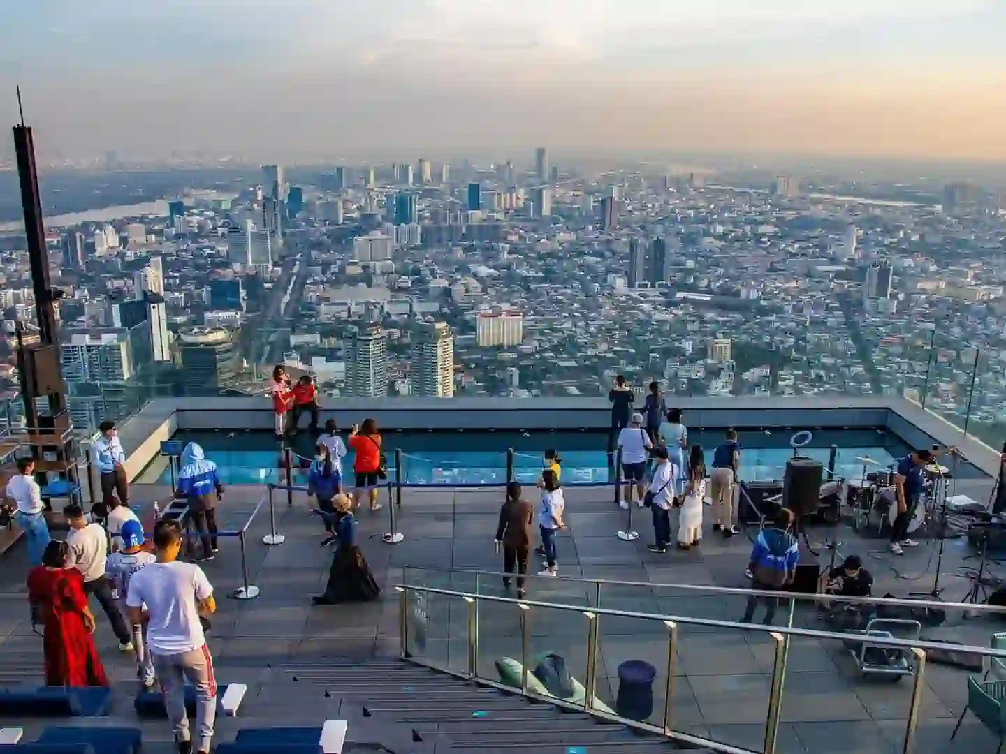 Punkt widokowy Mahanakhon Skywalk, Bangkok
