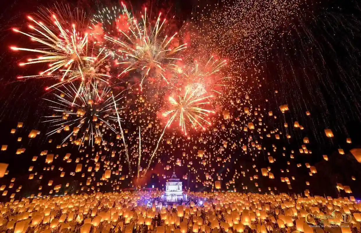 Chiangmai CAD 2025 Bilety na Festiwal Latarni Yi Peng