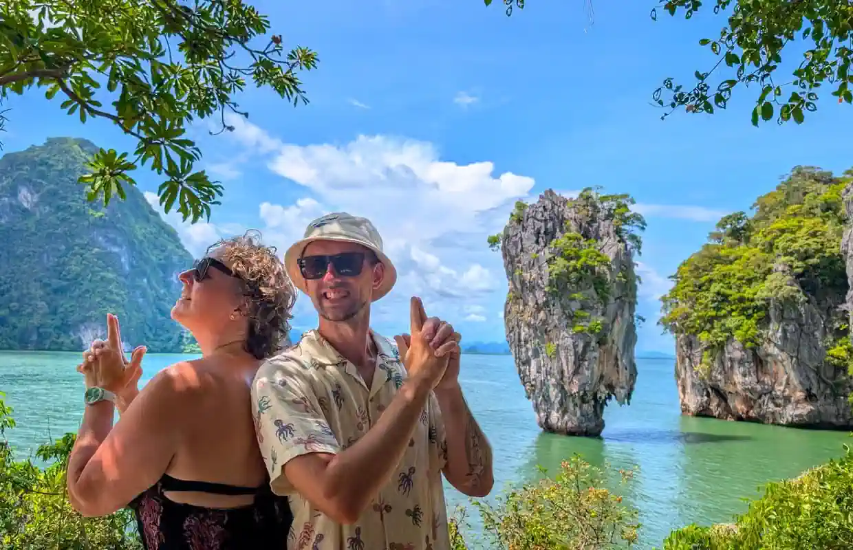 Phang Nga: Prywatna łódź z długim ogonem do James Bond i Koh Panyi