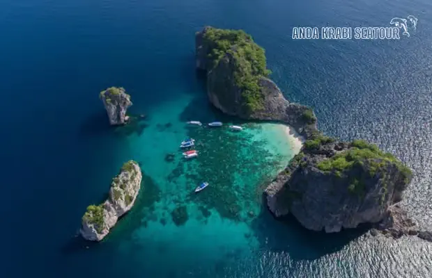 Trang: Całodniowa prywatna wycieczka łodzią motorową po zewnętrznej i wewnętrznej części Ko Rok