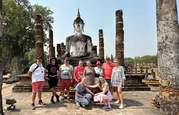 Sukhothai: Historyczny park i wiejska wycieczka rowerowa
